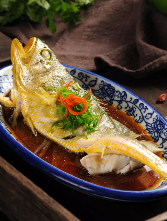 Ten Signature Ou Dishes����Yellow Croaker with Scallion Oil